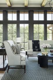 Sherwin Williams Medium Bronze Interior Windows Are Painted To Match The Marvin Bronze In Sherwin Willi Interior Windows Interior Design Luxury Interior Design