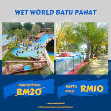 Dengan tiket smart combo dari traveloka, anda bisa pesan tiket pesawat maskapai premium lebih murah hingga 40%. Harga Tiket Wet World Rm10 Je Wet World Water Parks Facebook