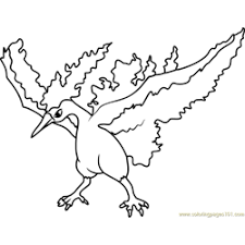 We are always adding new ones, so make sure to come back and check us out or. Moltres Pokemon Coloring Pages For Kids Download Moltres Pokemon Printable Coloring Pages Coloringpages101 Com
