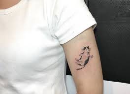 Black And White Cat Tattoo Designs Pin By Petpress On Best Cat Tattoos Cat Tattoo Tattoo Designs Best Tattoo Designs