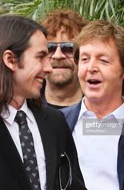Uncle Ringo and Dhani Harrison.