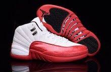 2016 Air Jordan 12 Cherry White Varsity Red Black Nike Air Jordan Shoes Air Jordans Black Nike Shoes