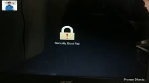 I can enter bios by pressing f2 at laptop startup. Fixed Error Security Boot Fail Full Solution Laptop Solution Youtube