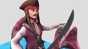 What is the jack sparrow sea of thieves expansion? Captain Jack Sparrow Sea Of Thieves Inspired 3d Model By Gareth Standfield Serenitypat E425089