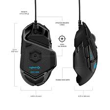 My previous mouse was an optical logitech mx500, which served me well for at least 7 years and it still works great. Buy The Logitech G502 Hero High Performance Wired Rgb Gaming Mouse New Hero 910 005472 Online Pbtech Co Nz