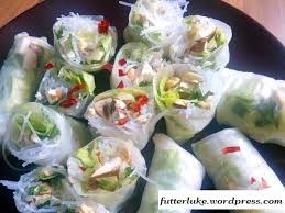 Geschutztes Blog Anmelden Sommerrollen Thai Gerichte Leckeres Essen