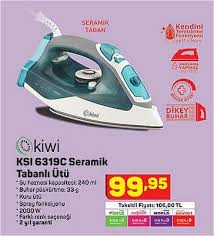 Kiwi Ksi 6319c Seramik Tabanli Utu 2000 W Indirimde Market