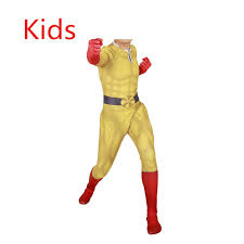 Anime One Punch Man Cosplay Kostum Pahlawan Super Saitama Cosplay Zentai Bodysuit Suit Jumpsuit Kostum Halloween Untuk Anak Anak Dewasa Anime Costumes Aliexpress Even though it is a newly started anime, the first episode was highly anticipated throughout the anime community, and it was definitely. aliexpress