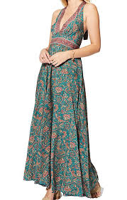 Maybe you would like to learn more about one of these? Robe Longue Feminine Chic Decollete Plongeant Boheme Ete Kio