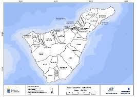 Tenerife is the largest of the 7 islands that make up the canarian archipelago. Mapa Mudo De La Isla De Tenerife Con Capas Configurables Canal Del Area De Tecnologia Educativa