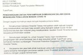 Terima kasih telah menjadi bahu yang selalu bisa diandalkan. Medtweetmy Official On Twitter Jumlah Sumbangan Terkini Sehingga Jam 9 Malam 31 Mac 2020 Terima Kasih Rakyat Malaysia Kami Akan Terus Mengumumkan Makluman Terkini Dari Semasa Ke Semasa Teruskan Menyumbang Medtweetmy Covid19mtm