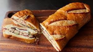 Pan Bagnat Pressed French Tuna Sandwich Recipe In 2020 Sandwiches Picnic Sandwiches Pan Bagnat
