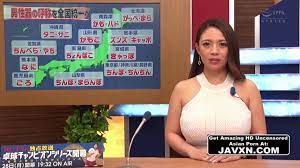 Japanese Newscaster Gets Fucked LIVE