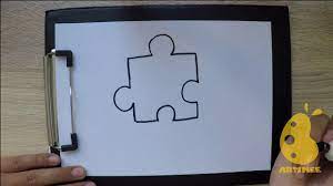Includes templates, story line ideas, and video tutorials. How To Draw Puzzle Piece Youtube