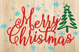 You get everything you need to create the two snowflake rosette ornaments, which would also look fantastic on a gift bag or box. Merry Christmas Saying Svg Graphic By Yulnniya Creative Fabrica