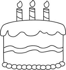 Find the perfect birthday cake illustration black & white image. 27 Birthday Ideas Birthday Birthday Cake Clip Art Cake Clipart