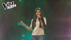 La voz kids es el programa. Salome Canta Darte Un Beso Audiciones A Ciegas La Voz Kids Colombia 2018 Chords Chordify