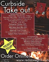 Redstone American Grill Restaurants Takeout Outdoor Dining Indoor Dining