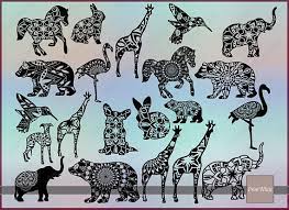 Download Mandala Animal Svg Bundle Animal Mandala Bundle Svg Bundle Etsy Mandala Art Art Bundle Mandala