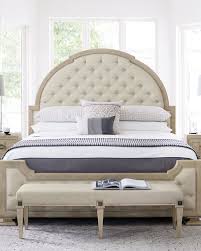 Campania king upholstered panel bed. Bernhardt Wood Bed Neiman Marcus