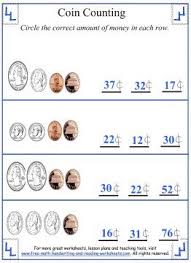 Coin Counting Mixed Coins Worksheets Counting Coins Counting Money Worksheets Money Worksheets