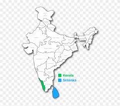 Thrissur is a popular city and district in the central part of kerala in southern india.it is known as the cultural capital of kerala, with numerous cultural institutions, art centers, museums, etc. Kerala Aiims In India Map Hd Png Download 560x674 5639139 Pngfind