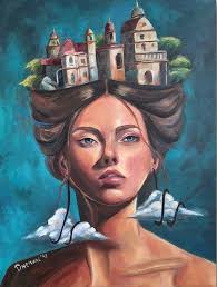 Newa Painting by Dzhemile Ahmed