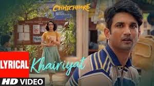 Khariyat pohcho kabhe to kafiyat pocho mp3 duration 0:52 size 1.98 mb / best songs ismaeel memon 19. Lyrical Khairiyat Chhichhore Nitesh Tiwari Arijit Singh Sushant Shraddha Pritam Youtube