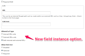 Implement Built In Support For Internal Urls 2054011 Drupal Org