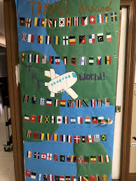 See more ideas about around the world theme, travel theme classroom, classroom themes. Travel Around The World Themed Door Classroom Travel Doordecorating Travel Theme Classroom History Classroom Decorations Teacher Appreciation Doors