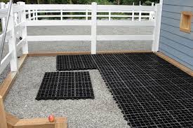 Versigrid Will Permanently Eliminate Standing Water And Drainage Issues As Well As Hold Gravel Horse Shelter Barn Stalls Dream Horse Barns