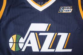 The jazz pro shop has all the authentic jazz jerseys, hats, tees, apparel and more. Utah Jazz Unveil An Advertising Patch With A Cool Twist