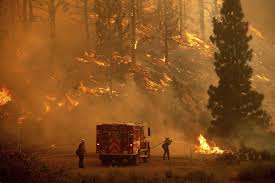 The tennant fire started at the intersection of ca hwy 97 and tennant road. Northern California Wildfire Grows Destroys Homes Los Angeles Times