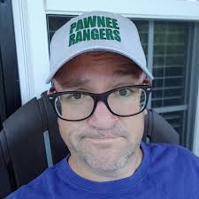 Pawnee Rangers Embroidered Silver Curved-bill Adjustable Hat/cap Costume  Cosplay