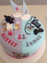 Twin first birthday 16th birthday birthday cake creative cakes yin yang first birthdays twins sweets event ideas. 7 Birthday Cake For Twins 16th Birthday Ideas Cake Cupcake Cakes Cake Decorating