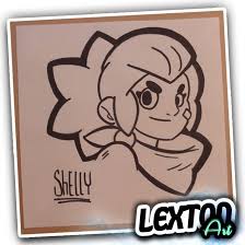 Be the last one standing! How To Draw Shelly Brawl Stars Lexton Art Desenhos Criativos Desenhos Criatividade