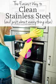 They usually just need to be sprayed onto the appliance then wiped with a soft cloth in the direction of the grain. Cleaning With Vinegar Stainless Steel Cleaning Vinegar Cleaning Cleaning Stainless Steel Appliances