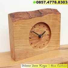 Anda dapat membuatnya sendiri dirumah. Harga Jam Dinding Unik Dari Kayu Jual Jam Dinding Kayu Palembang 0857 4778 8303 Harga Jam Dinding Unik Dari Kayu Wood Clock Design Wooden Clock Wood Clocks