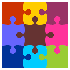 Puzzle pieces template invitation templates clip art library. 7 Best 9 Piece Jigsaw Puzzle Template Printable Printablee Com