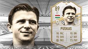 Ten players in total have been added to this icons roster for fifa 21, with every position from. Fifa 21 Ferenc Puskas 89 Icon Player Review I Fifa 21 Ultimate Team Youtube