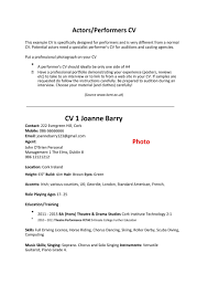 Heading, objective, education, skills, and a few added sections. 50 Free Acting Resume Templates Word Google Docs á… Templatelab