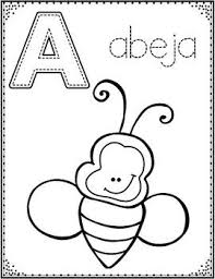 Spanish Alphabet Coloring Pages Letter Of The Week Color Alphabet Coloring Pages Spanish Alphabet Alphabet Coloring
