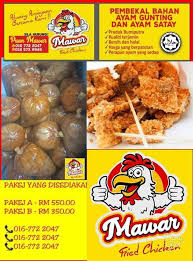 Dengan api yang sangat kecil, matangnya bisa lebih merata. Mawar Fried Pembekal Ayam Gunting Ayam Satay Utara Facebook