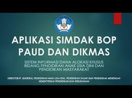 Kami sediakan file format vector cdr, ai, eps, pdf, png hd. Laporan Simdak Bop Paud Dikmas 2020 Youtube
