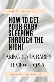 How To Get Your Baby Sleeping Through The Night Sleep Training Baby Baby Sleep Baby Sleep Routine