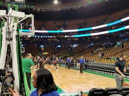 td garden floor 18 boston celtics rateyourseats com