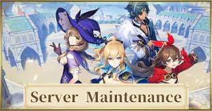 Server Maintenance Error Time Schedule Genshin Impact Gamewith