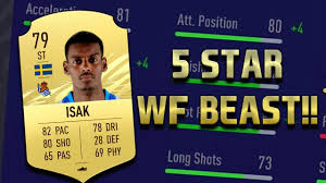 Comenzamos el fin de semana con una nueva guía para conseguir otra carta free to play, alexander isak tots, en fifa 21 ultimate team. 5 Wf 79 St Alexander Isak Player Review Fifa 21 Ultimate Team Youtube