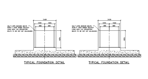 Typical Foundation Details Have Given In The Form Of Autocad Dwg Drawing File Download The Autocad Dwg Drawing File Cadbull In 2020