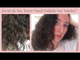 Kivircik Sac Isi Kullanmadan Nasil Dalgali Sac Yapilir Sac Sekillendirme Rutinim Youtube Dalgali Sac Kivircik Sac Sac